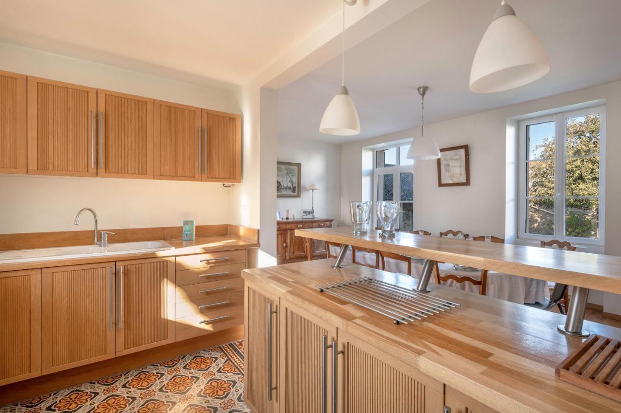 Demeure Familiale De Prefailles Pour 12 Personnes Villa Buitenkant foto